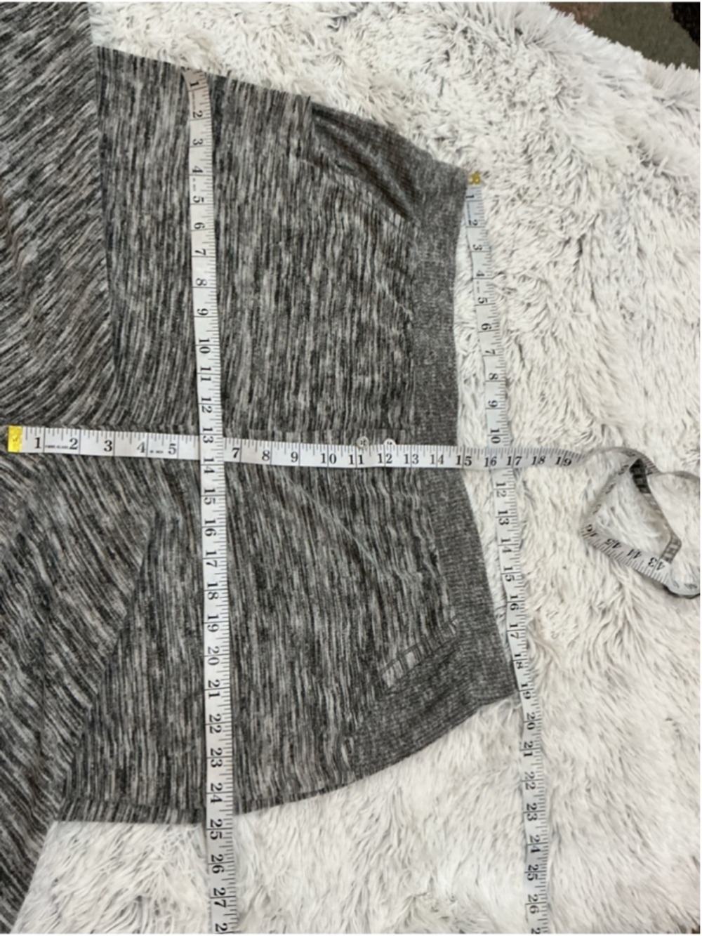 Cuddl Duds Lounge Set 2PC Gray Space Dye Pajama Set Size 2X NWT Cozy Soft - Picture 12 of 14